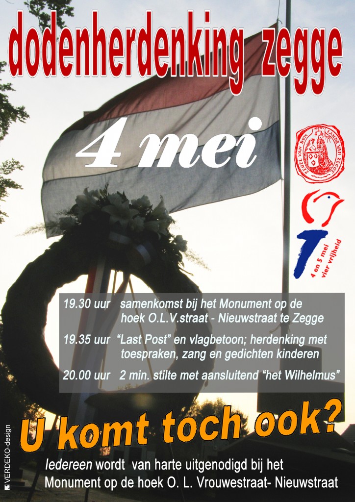 Affiche 4 mei 2025