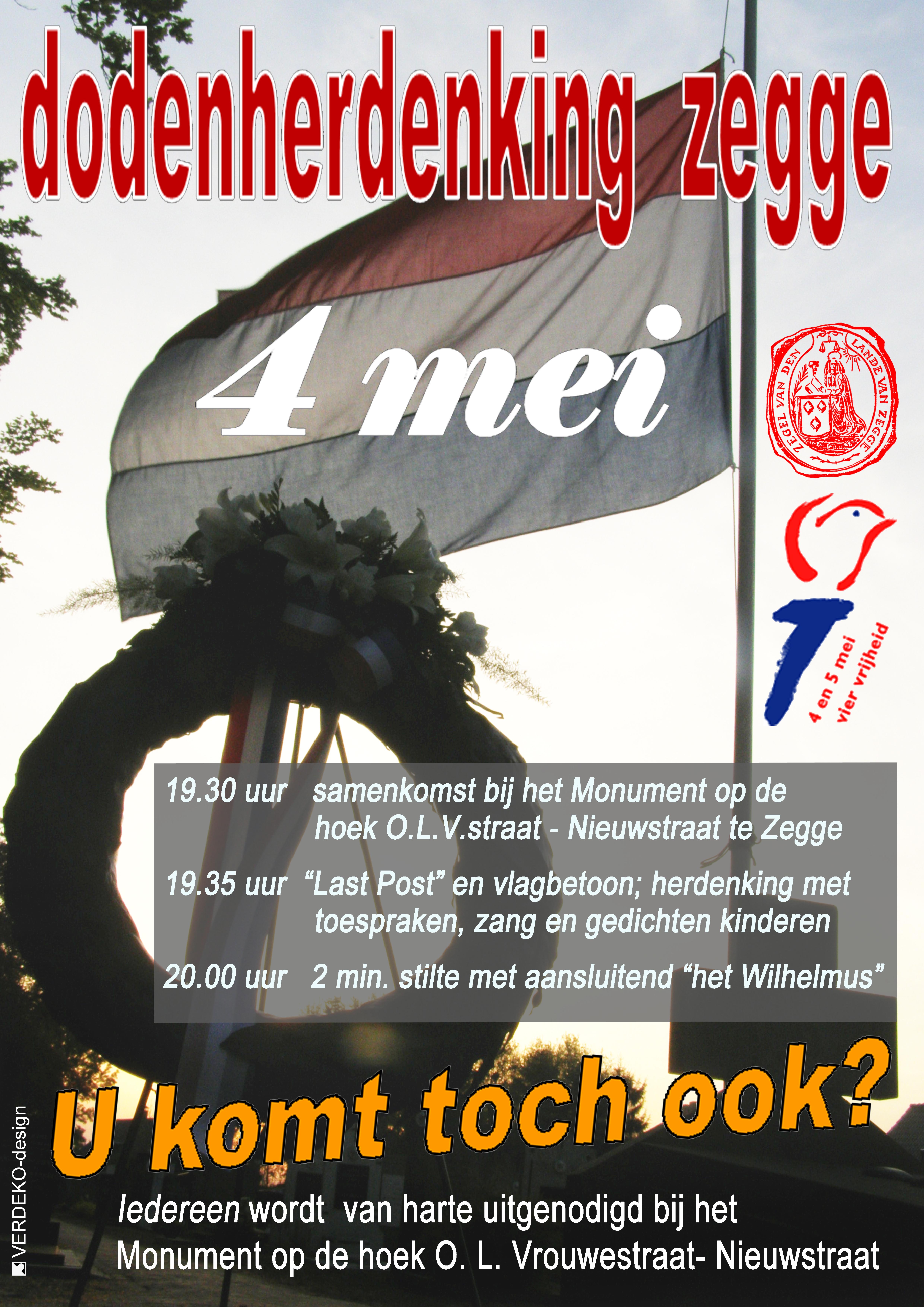 Affiche 4 mei 2025